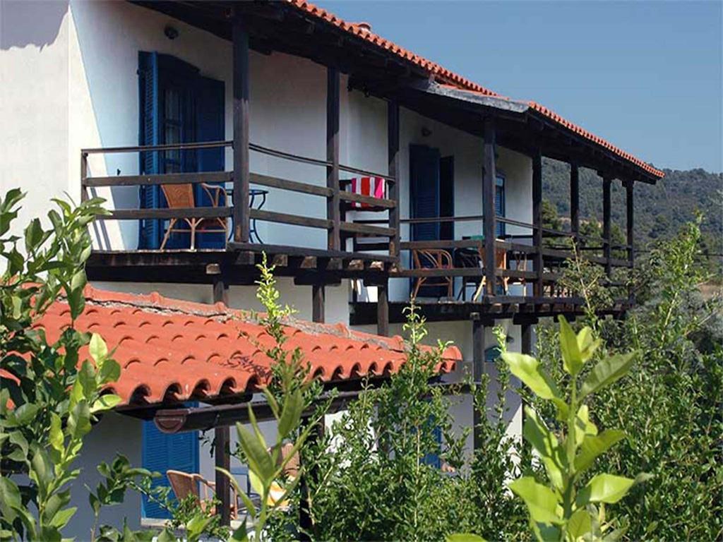 Skites Hotel Bungalows Uranúpoli Kültér fotó
